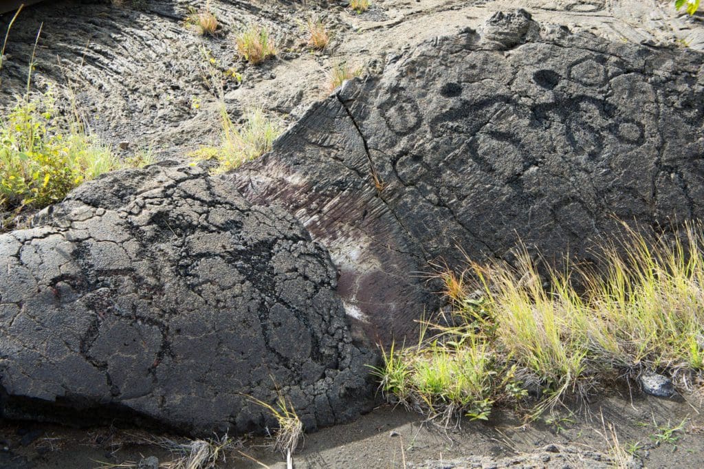 January 2021 - Park of the Month 17 Pu'u Loa Petroglyphs, Hawaii Volcanoes National Park