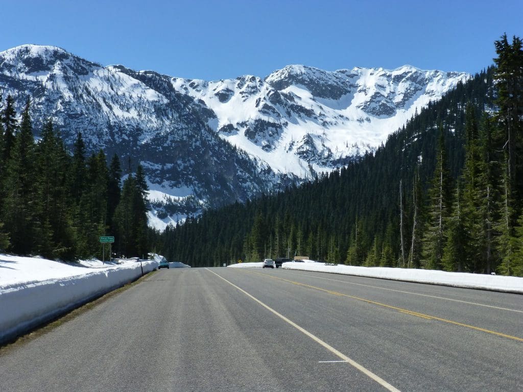April 2022 - Park of the Month 11 Cascade Mountains from North Cascades Highway